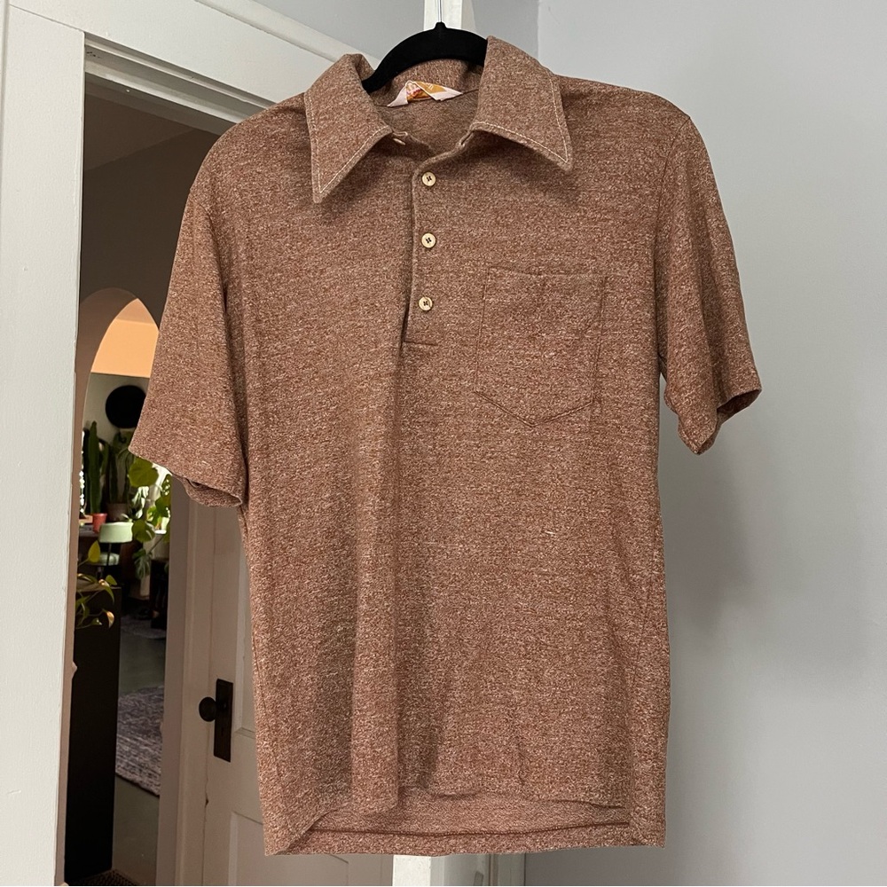Vintage Pointed Collar Polo
